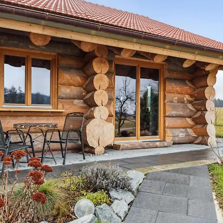 Blockhaus Ferienhaus Waffenbrunn