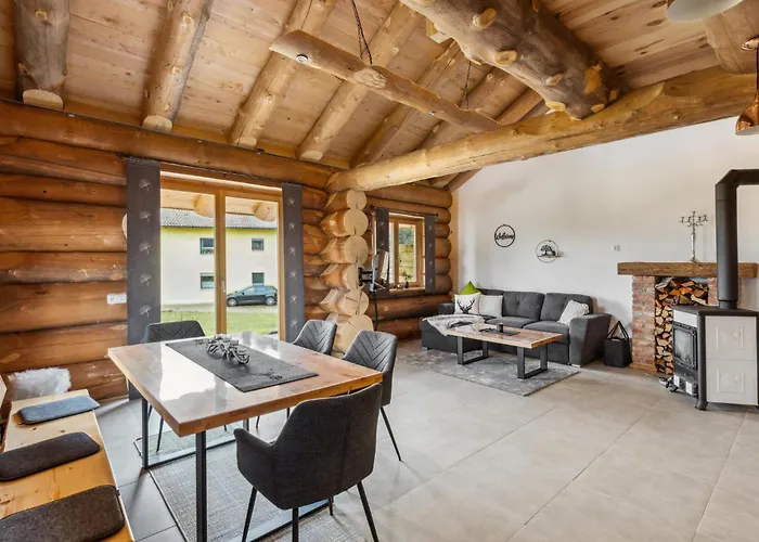 Vakantiehuis Blockhaus Waffenbrunn
